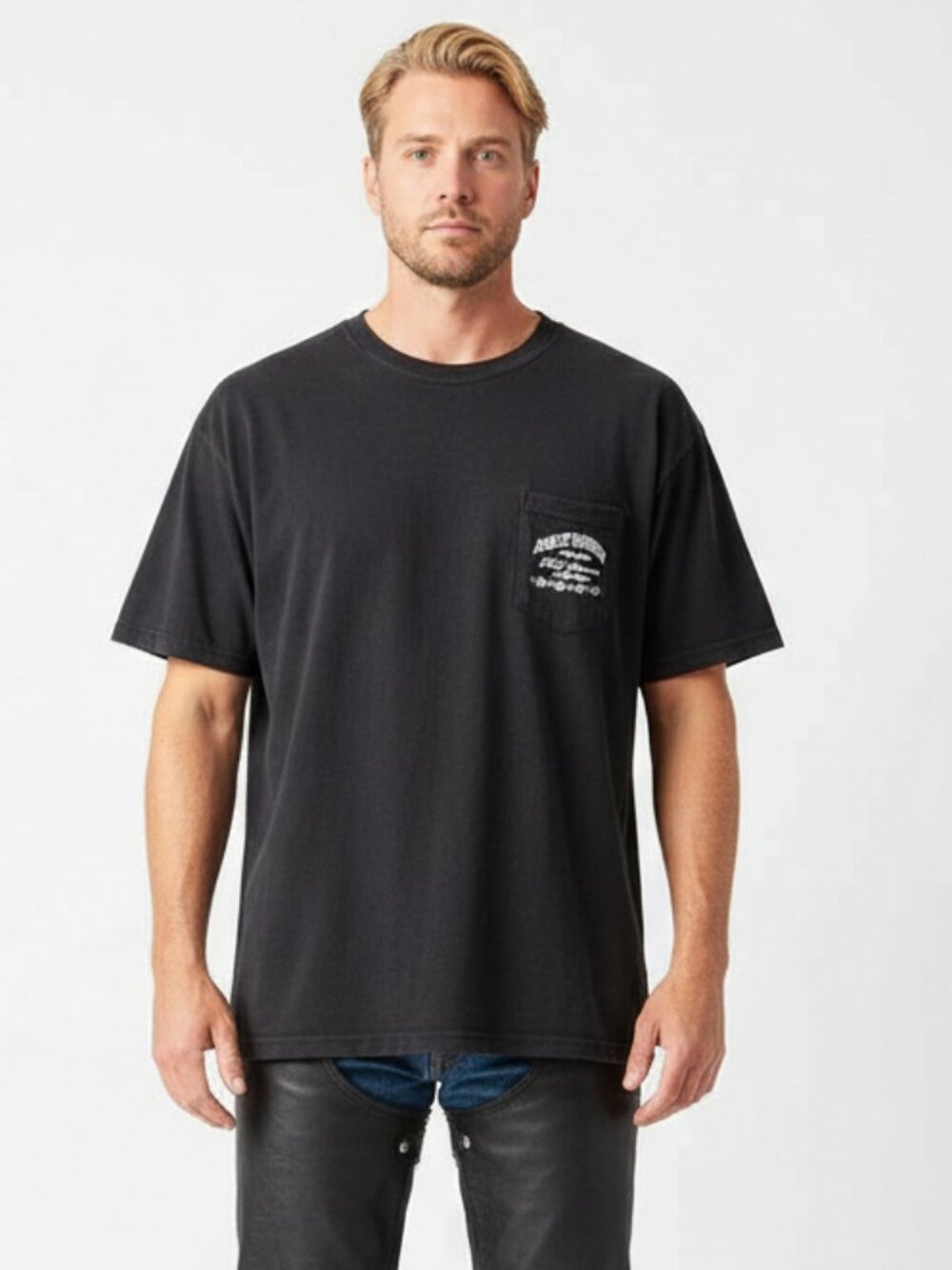 Harley Davidson Black Milwaukee WI 100th Anniversary Short Sleeve Tee Shirt XL